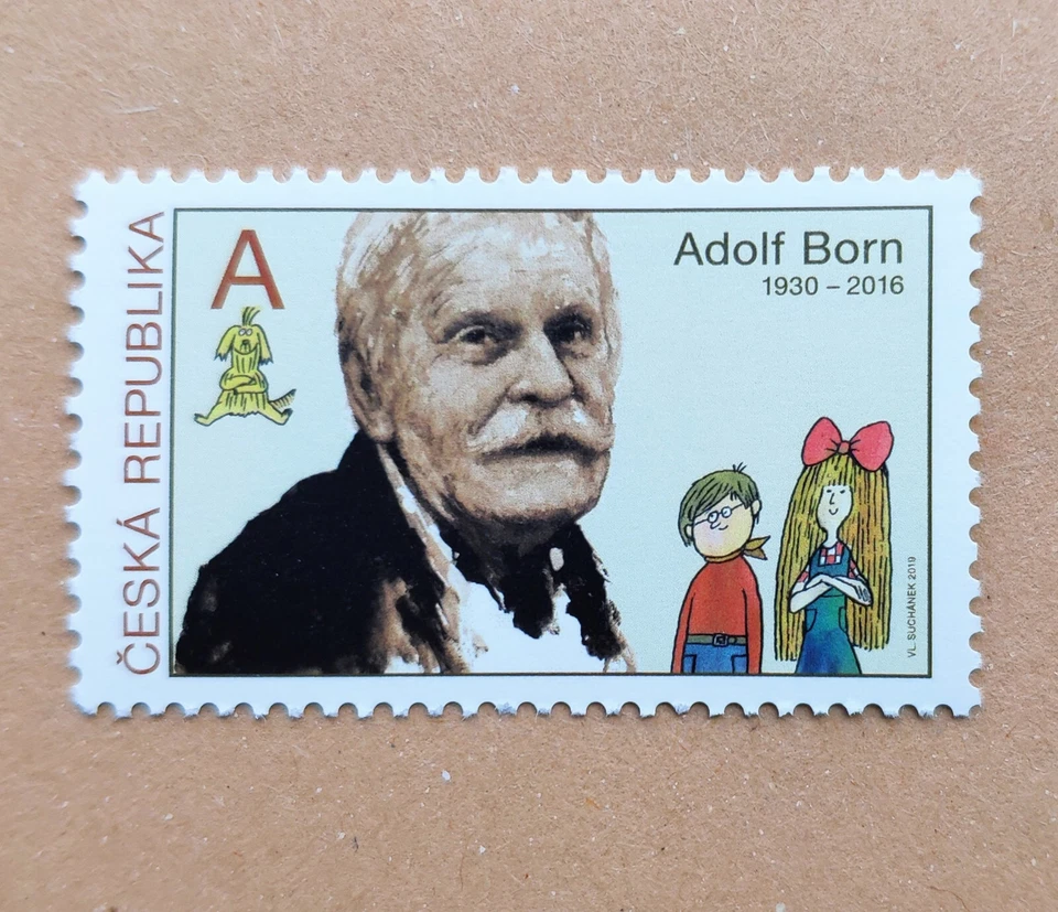 ADOLF BORN - Czech Republic Stamp 2019 - Art - 1016 -  Mint MNH - Imagem 1 de 1