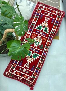 Funda de Cojín Kilim Grande, Funda de Almohada para Asientos de Suelo - 70cm x 190cm x 10cm - Imagen 1 de 9