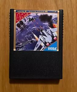 Afterburner Sega Mark III Gold Cartridge Master System Japan 1987 - Picture 1 of 3