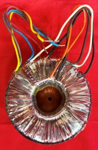 HAMMOND TOROIDAL TRANSFORMER 182R30R PRIMARY: 2X117VAC SECONDARY: 2X30V - Picture 1 of 5