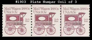 USA4 #1903 MNH PNC3 Pl #2 Mail Wagon 1880s - Picture 1 of 1