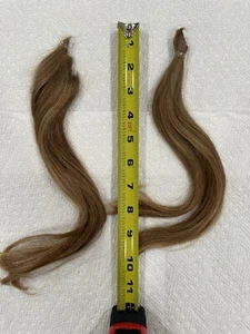 Human Hair Ponytail Haircut, Caucasian Female, (2) Medium Blonde/Dirty Blonde - Picture 1 of 3