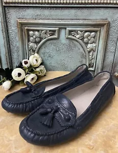 Mocassino Balenciaga Blue Arena Brogues taglia 38 US 7,5 - Foto 1 di 12