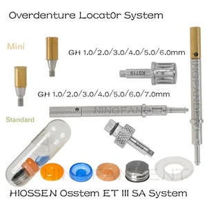 Localizador de implantes Hiossen mini/pilar estándar GH = 1-7,0 mm herramienta de accionamiento tapas macho - Imagen 1 de 258