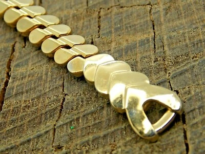 Anillo en C Baldwin Vintage Damas Expansión Acero Inoxidable Nuevo de Lote Antiguo Correa de Reloj Sin Usar Foto 1 de 4