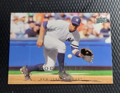 2008 Upper Deck Series 2 ALEX RODRIGUEZ New York Yankees Career Stats Card #590 - Image 1 of 2