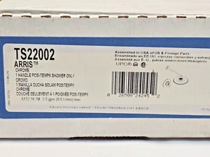Moen Arris TS22002 Posi-Temp Chrome Finish Shower Only Trim Kit (Blem) - Picture 1 of 8