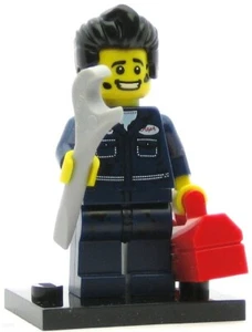 Lego Minifiguren Serie 6 Mechaniker (Original) - Bild 1 von 1