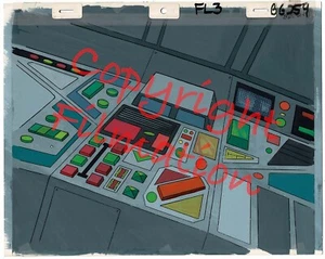 Flash Gordon Background Art Filmation Original Production Animation Art 1979 nc - Picture 1 of 1