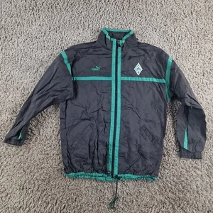 Jacket Mens Large Werder Bremen Sport Windbreaker Vintage 90 Training - Picture 1 of 8