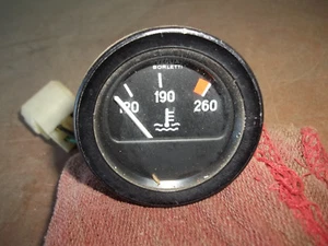 Fiat 124 Spider Water Temp Gauge Instrument Cluster OEM USED - Picture 1 of 1