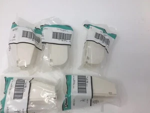 (Lot of 5) Panduit RAEFXIW-X Right Angle Entrance End - Picture 1 of 4