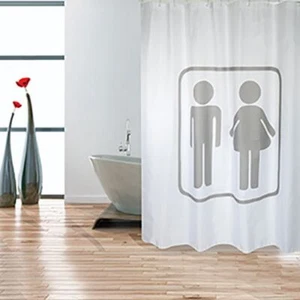 Duschvorhang Aus Polyestergewebe M&W Cm 180x200 - Bild 1 von 1
