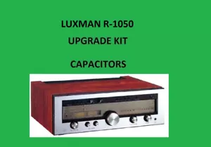 Stereo Receiver LUXMAN R-1050 Reparatursatz - alle Kondensatoren - Bild 1 von 16