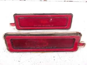 82-92 Firebird Side Marker Rear Light Red Driver & Passenger GM 5972694 5972693 - Picture 1 of 23