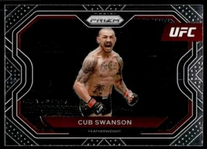 2021 Panini Prizm UFC Cub Swanson #136 - Picture 1 of 2