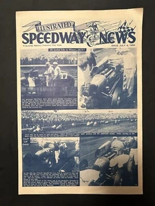 1950 SPEEDWAY News Illustrated JULY 4, 1950 LANGHORNE Pa Jack McGrath DUKE NALON - Picture 1 of 3