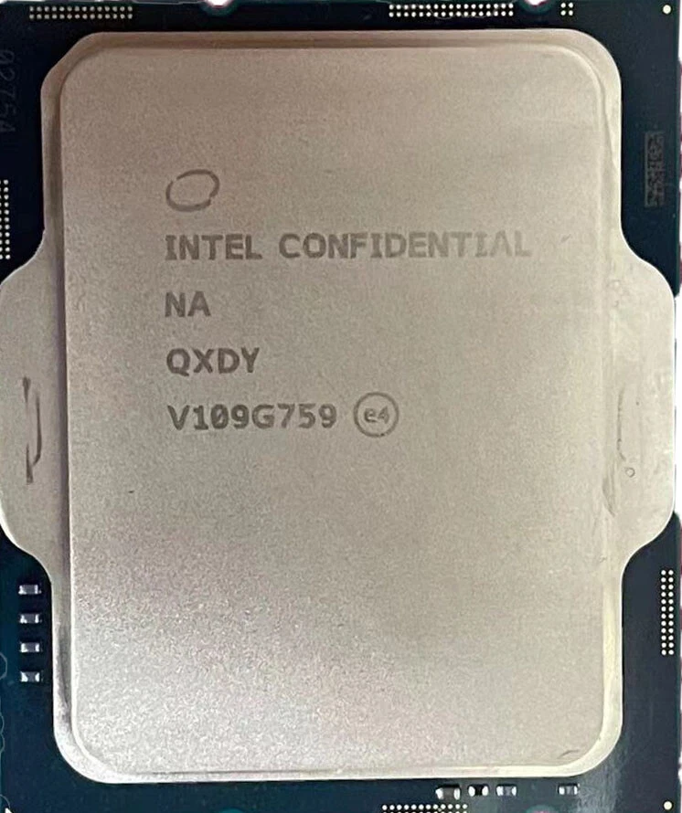 Intel confidentialna i5-12400 ES qxdy 6c 12t 3.6ghz 65w 1700 socket LGA processo - Image 1 of 1