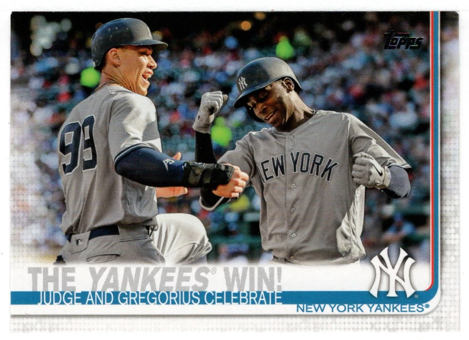Aaron Judge - Didi Gregorius - New York (MLB Baseball Card) 2019 Topps # 14 Mint - Image 1 of 1