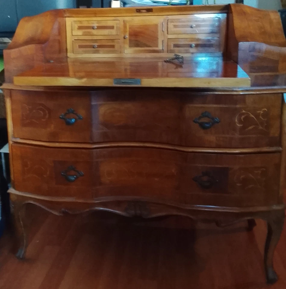 alter sekretär, Holz, braun ca 120cm  guter Zustand  - Bild 1 von 3