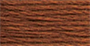DMC 115 5-975 Pearl Cotton Skein Size 5 27.3yd-Dark Golden Brown - Picture 1 of 1