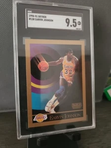 1990-91 Skybox #138 Earvin Magic Johnson Lakers HOF NM - Picture 1 of 2