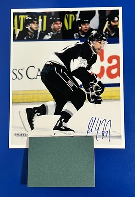 Paul Coffey autographed signed  Los Angeles Kings 8x10 photo (UDA) Upper Deck - Image 1 of 4