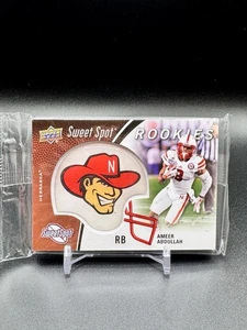 2015 Upper Deck “Sweet Spot” Rookies Ameer Abdullah Helmet Nebraska RC Wrapper - Picture 1 of 2