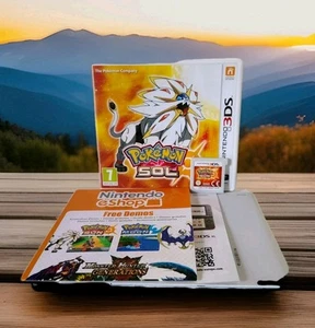 Pokémon Sonne (Nintendo 3DS, 2016) Mit Box Und Anleitungen Komplett Mehrsprachig  - Bild 1 von 5