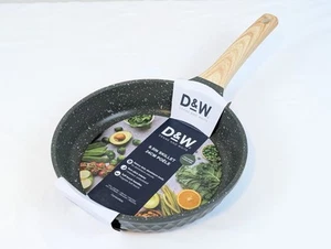Padella antiaderente D&W 9,5 pollici verde scuro/legno Deane & White - Foto 1 di 10