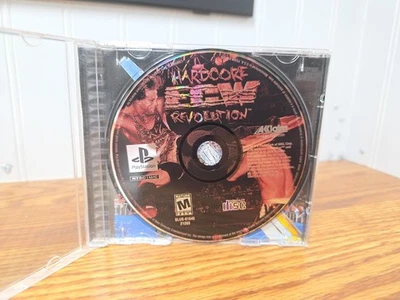ECW: Hardcore Revolution Sony PlayStation 1, 2000 No Manual Tested Fast ship! - Image 1 of 4