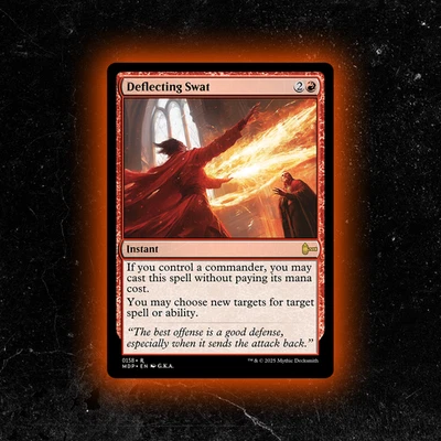 Deflecting Swat - Custom Magic: The Gathering Card - High-Quality - Image 1 of 4