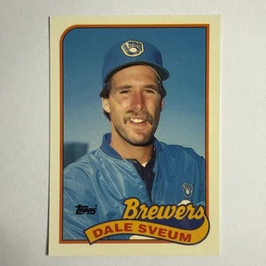 1989 Topps TIFFANY Dale Sveum - Picture 1 of 2