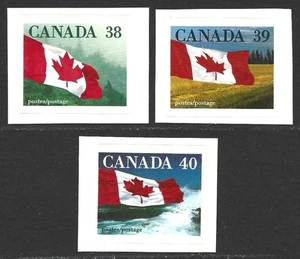 Canada 1989-1991 Flag 'Quick Stick' Booklet issues #1191-1193 VF-NH CV $5.50 - Picture 1 of 2