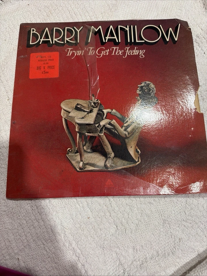 Barry Manilow Tryin To Get The Feeling 1975 Vinyl LP Arista Records AL4060 - Image 1 of 2