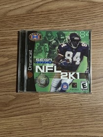 NFL 2K1 (SEGA Dreamcast, 2000) CIB *Untested*