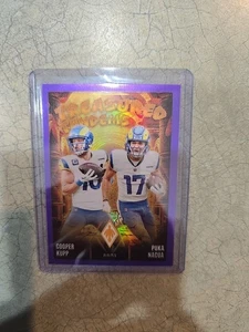 2024 Panini Phoenix - Treasured Tandem Cooper Cup, Puka Nacua #TT-LAC Viola - Foto 1 di 2