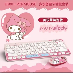 logitech k-380 my melody Keyboard & mouse set cute NEW - Picture 1 of 6
