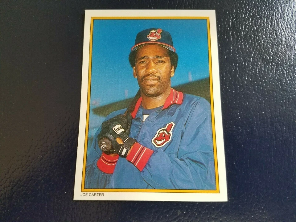 Joe Carter Indians #16 1987 Topps All-Star NON GLOSSY RARE Oddball - Image 1 of 1