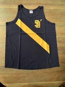 Vintage 1990’s UC San Diego Crew Rowing Team Issued Tank Top Size Large - Picture 1 of 7