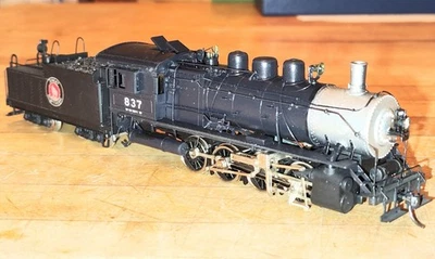 1971 Run HO Scale Brass PFM Tenshodo Great Northern C-1 0-8-0 F/P #837 - Image 1 of 4