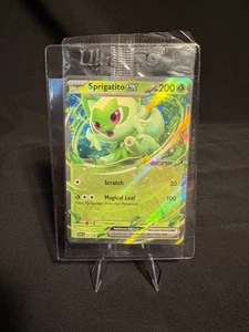 Sprigatito ex 087 Sv: Scarlet & Violet Promo Cards Holo Sealed Black Star Promo - Picture 1 of 2