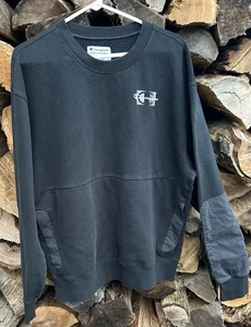 Vintage 90s Champion Reverse Weave Black Sweatshirt Large - Bild 1 von 4