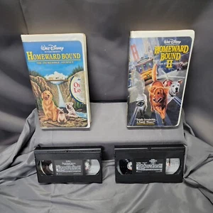 Walt Disney Homeward Bound 1 And 2 Lost In San Francisco VHS  - Picture 1 of 6