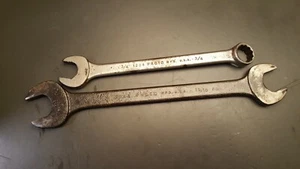 2 Vintage Proto MFG Schraubenschlüssel Kombi 3/4" Maulschlüssel 1" - 15/16" Nr. 1224 & 3045   - Bild 1 von 8
