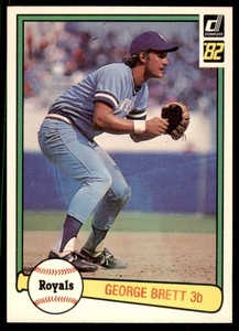 1982 Donruss George Brett #34