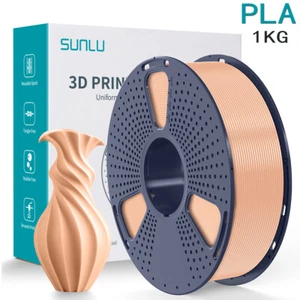 SUNLU Beige PLA 1KG 3D Printer Filament 1.75mm PLA 1KG Spool For FDM 3D Printers - Picture 1 of 11