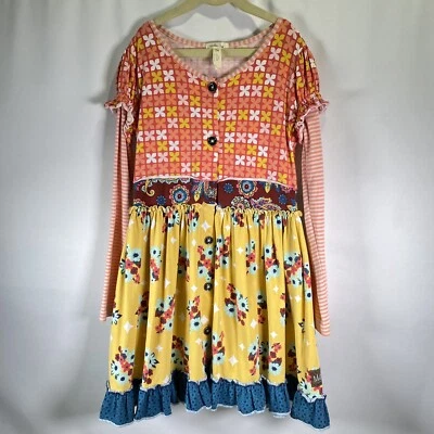 Matilda Jane Annika Dress Girls Sz 8 Friends Forever - Image 1 of 4
