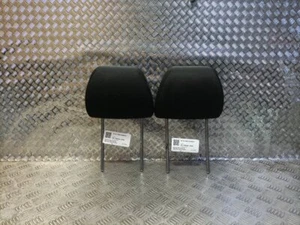 MERCEDES BENZ B CLASS 180 2002-2009 SET OF 2 FRONT HEADRESTS (BLACK) - Picture 1 of 6