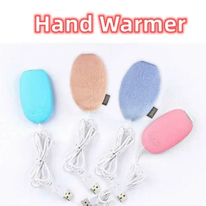 Tragbare Wärmer USB Aufladbar Handwärmer Handheizung Herd Plüschbezug - Bild 1 von 9